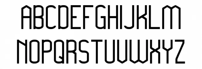 Megapolitan Jakarta-thin Fonte MAIÚSCULAS