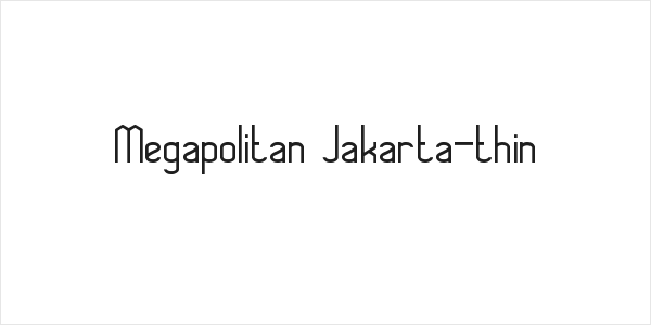 Megapolitan Jakarta-thin Logo