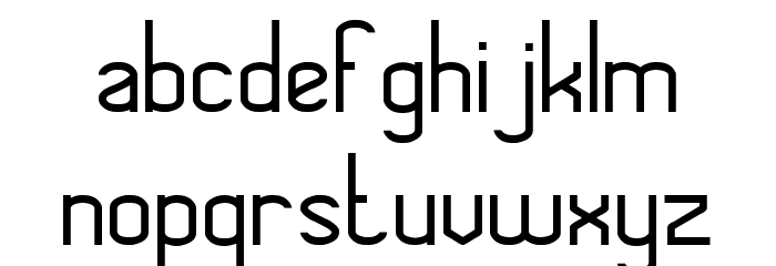 Megapolitan Jakarta-thin Font LOWERCASE