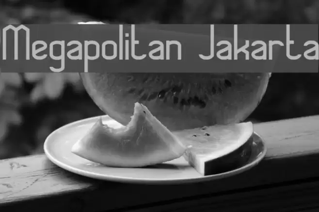 Megapolitan Jakarta Font examples