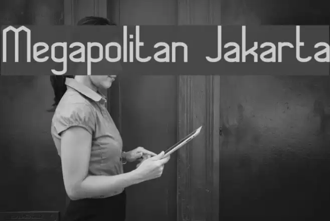 Megapolitan Jakarta Font examples