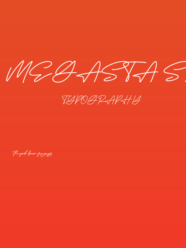 Megasta Signateria Signature Poster