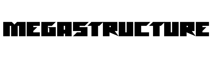 Megastructure  Free Fonts Download