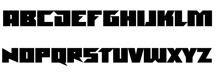 Megastructure Font LOWERCASE