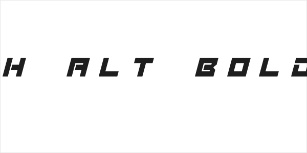 Megatech Alt Bold Italic Logo