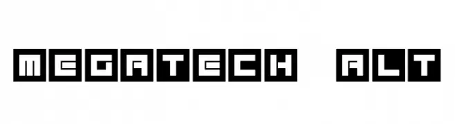 Megatech Alt  Free Fonts Download