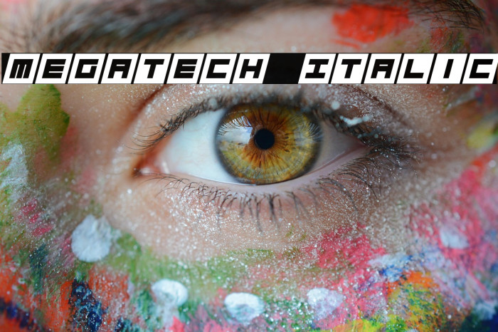 Megatech Italic Example 2