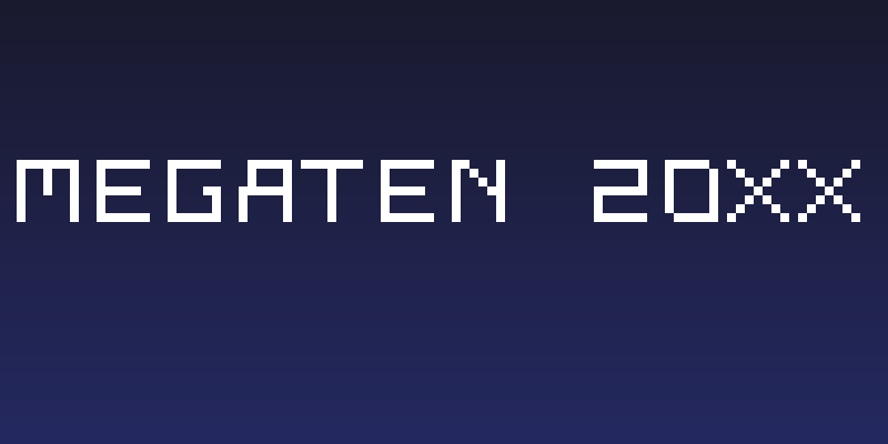 Megaten 20XX Social Header