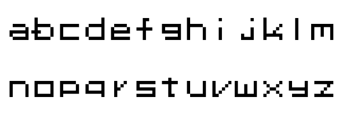 Megaten 20XX Font LOWERCASE