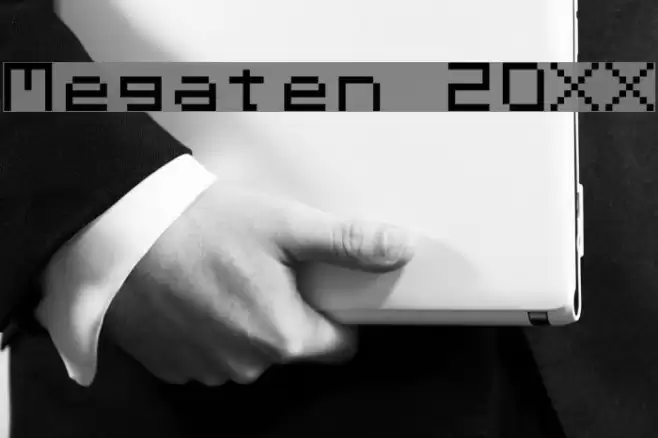 Megaten 20XX Font examples