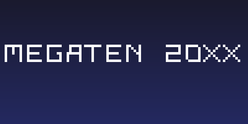 Megaten 20XX Social Header