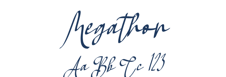 Megathon Font Preview