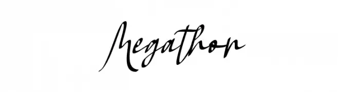Megathon 字体