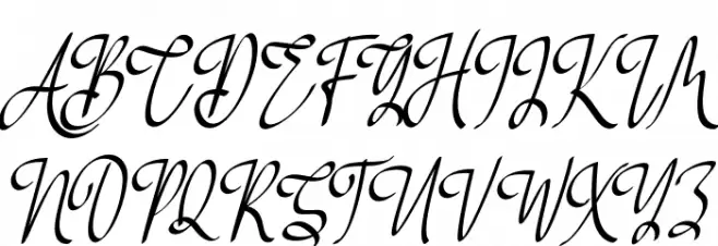 Megathon 字体 大写