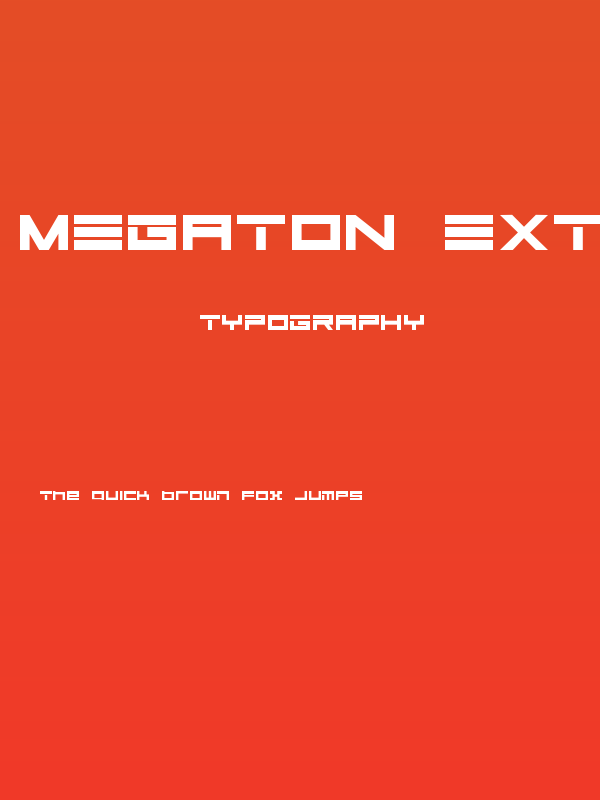 Megaton Extras Poster