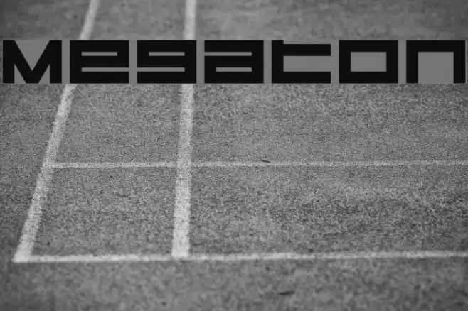 Megaton Font examples
