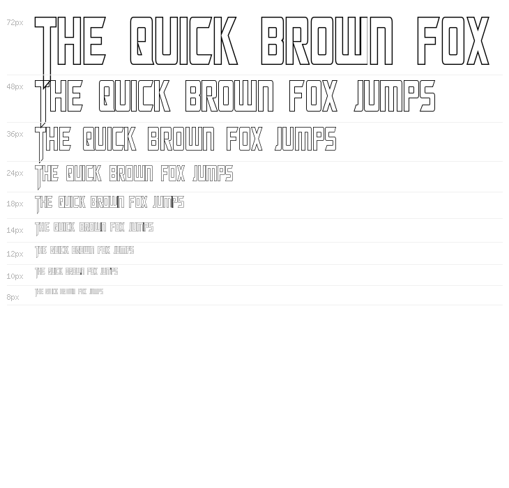 Megatron Condensed Hollow Waterfall