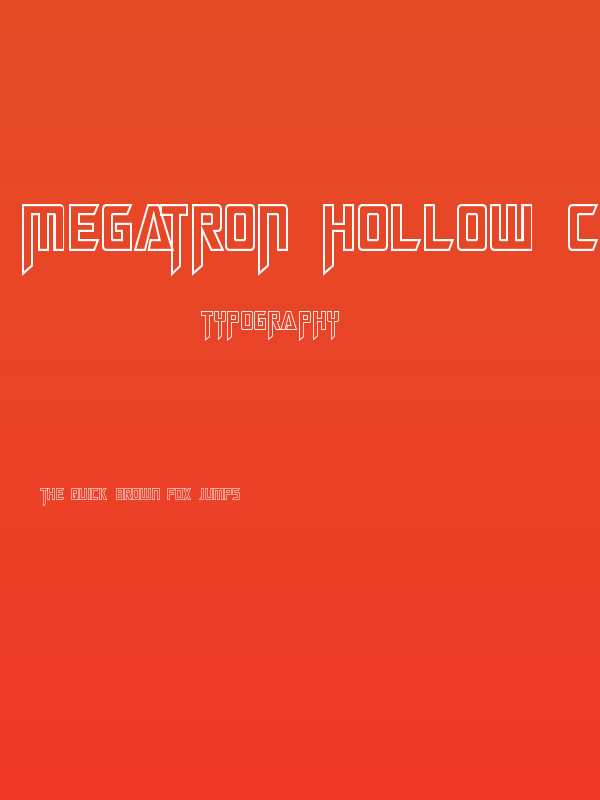 Megatron Hollow Condensed Poster