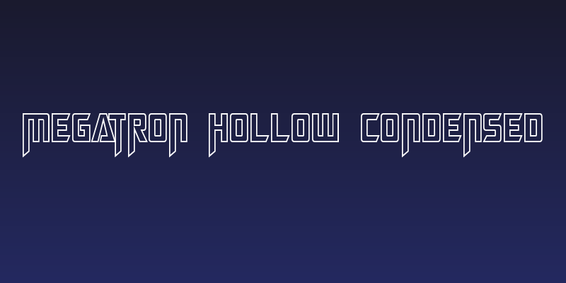 Megatron Hollow Condensed Social Header