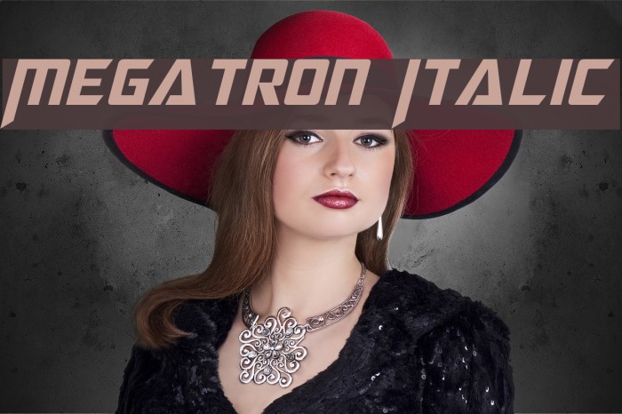 Megatron Italic Example 3