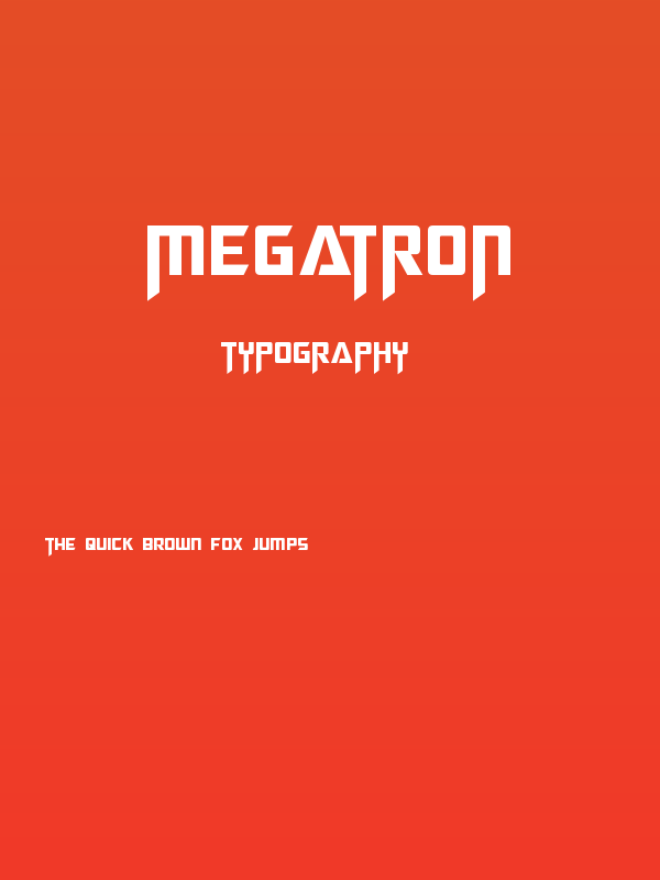 Megatron Poster
