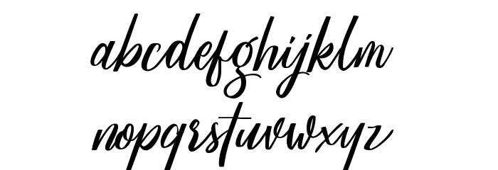 MegattorDEMO Font LOWERCASE