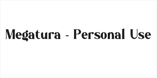 Megatura - Personal Use Logo