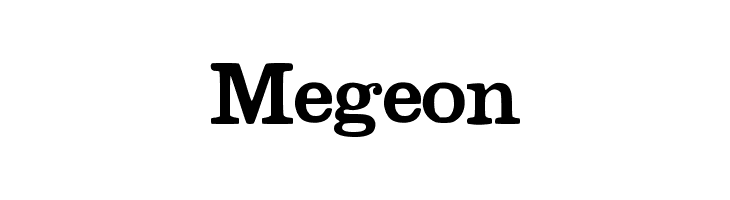 Megeon Fonte