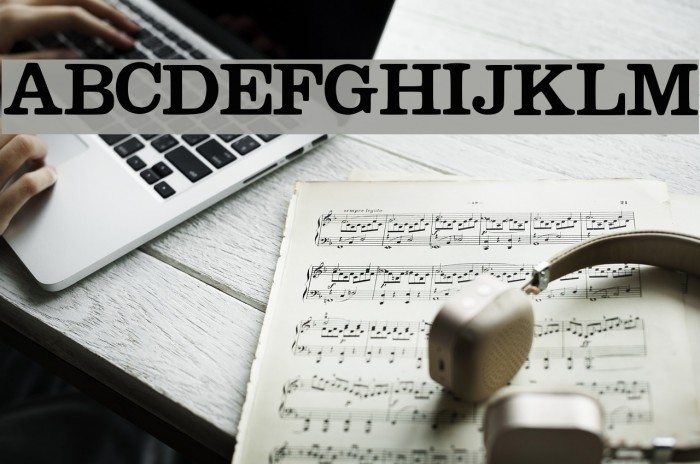 Megeon Font examples