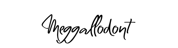 Meggallodont  baixar fontes gratis