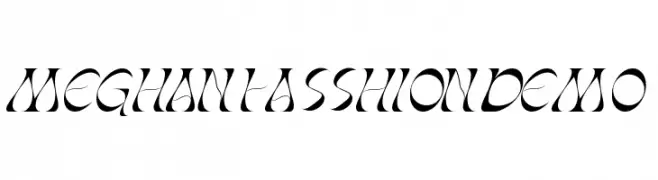 MeghanFasshionDemo  Free Fonts Download