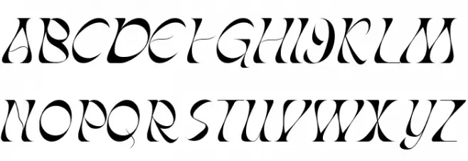 MeghanFasshionDemo Caratteri MINUSCOLO