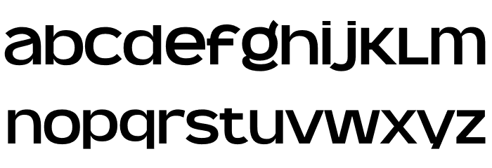 Meghana 字体 小写