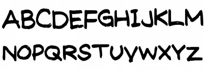 MeghansFont 字体 大写