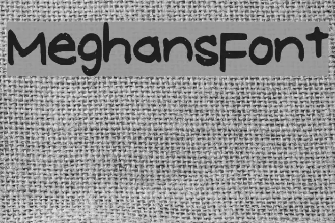 MeghansFont Example 3