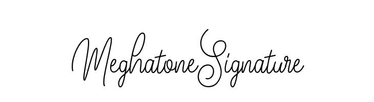 Meghatone Signature  नि: शुल्क फ़ॉन्ट्स डाउनलोड