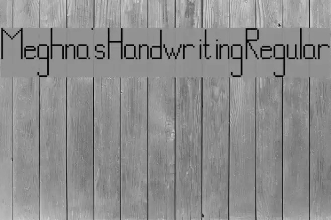 Meghna's Handwriting Regular Font examples