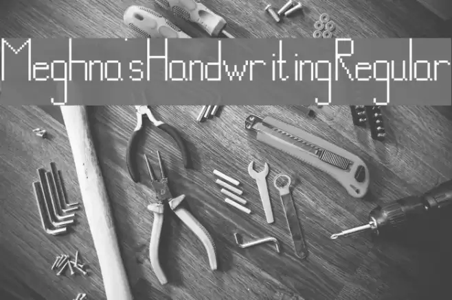Meghna's Handwriting Regular Font examples