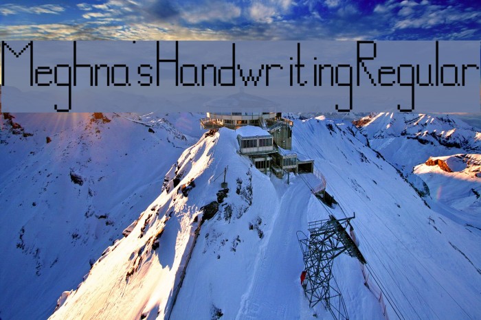 Meghna's Handwriting Regular Example 3