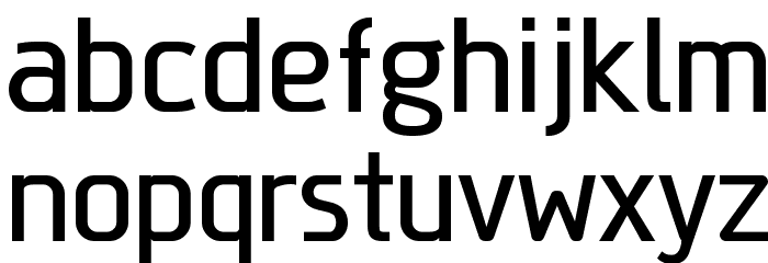 Megi Sans Font LOWERCASE