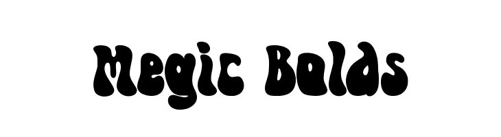 Megic Bolds フォント