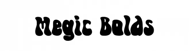 Megic Bolds  Frei Schriftart Herunterladen
