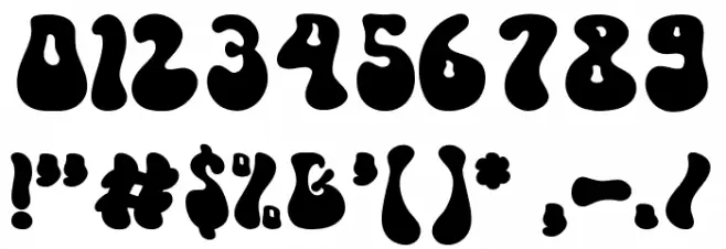 Megic Bolds Font Alte caractere