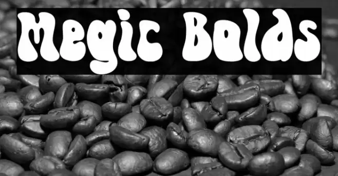 Megic Bolds Font examples
