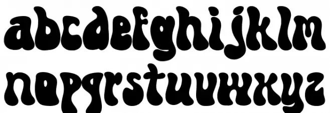 Megic Bolds Font Litere mici