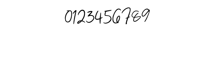 MegidameSignature Font OTHER CHARS