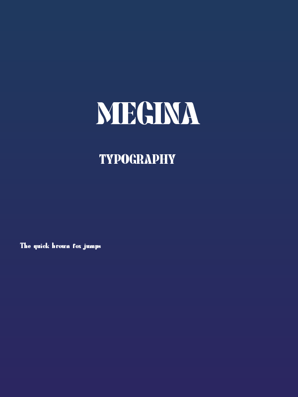 Megina Poster