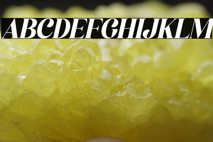 Megistica Italic Example 1