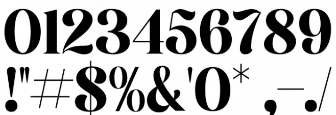 Megistica Font OTHER CHARS