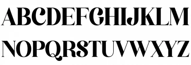 Megistica 字体 大写